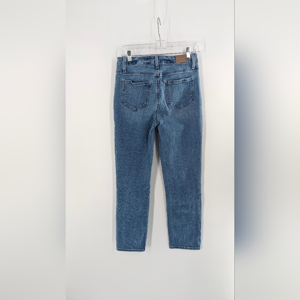 Paige Hoxton High Rise‎ Button Slim Leg Jean size 28 - Picture 3 of 4